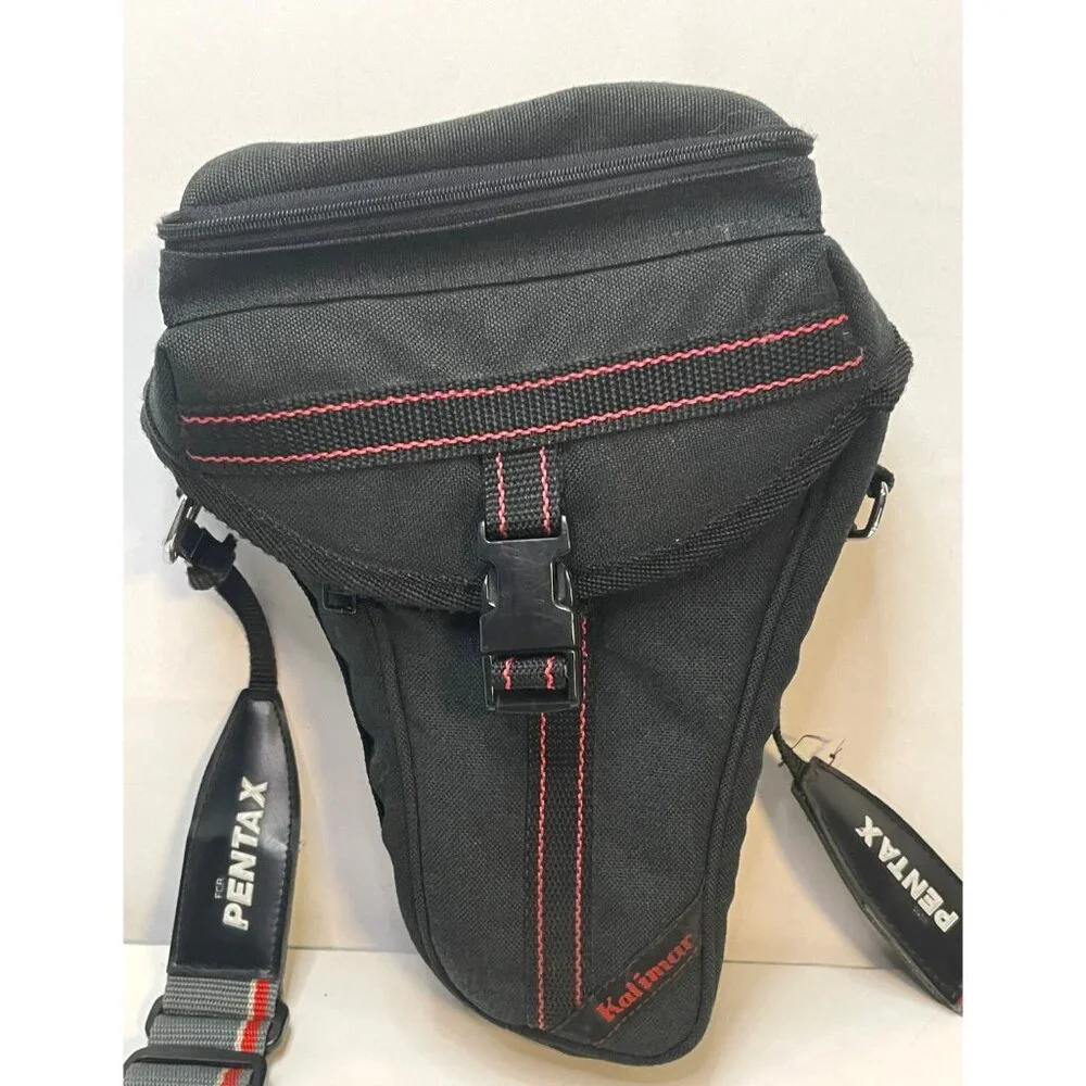 Kalimar Camera SLR shoulder bag v shaped pockets 12